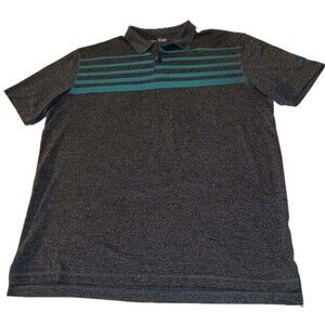 Callaway Opti-dry Men's XL Golf Shirt Gray Polo Short Sleeve Shirt